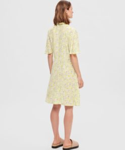 Selected Femme Teresa Shirt Dress Sharp Green