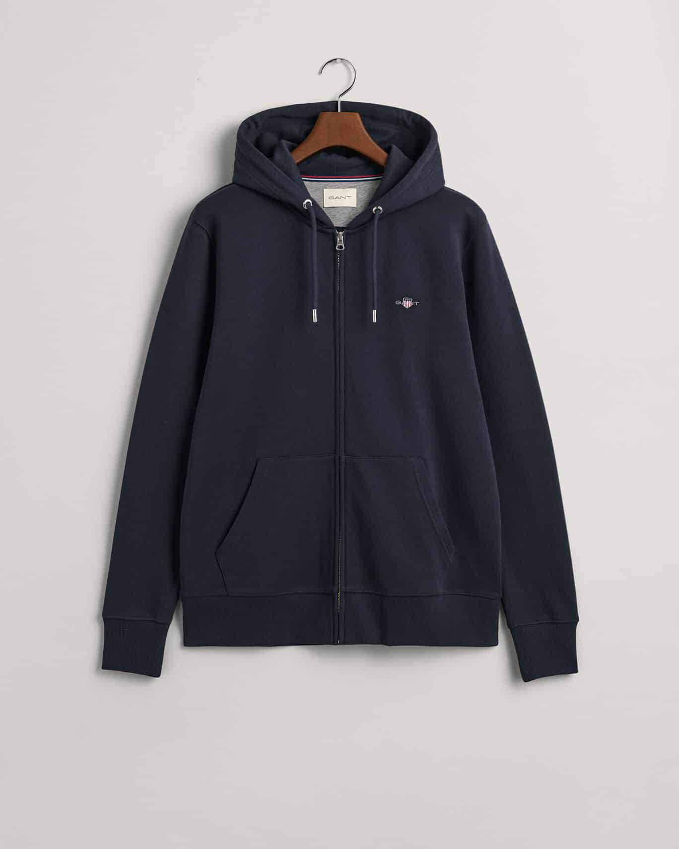 Gant hoodie navy deals