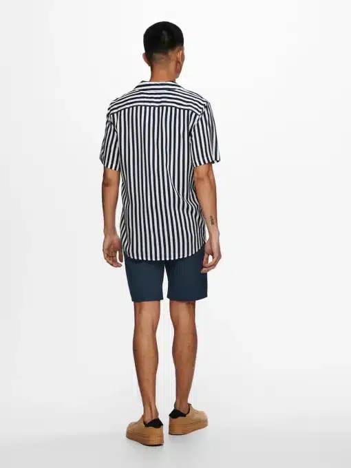 Only & Sons Wayne Striped Shirt Dress Blues