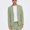 Only & Sons Eve Blazer Tea Grey