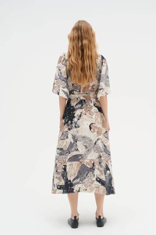 InWear Elita Dress Graffiti Wall Grey