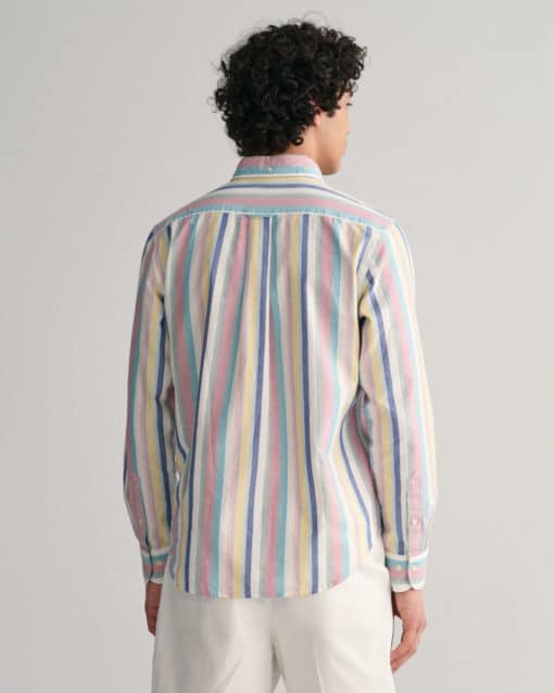 Gant Oxford Multi Stripe Shirt Multicolor