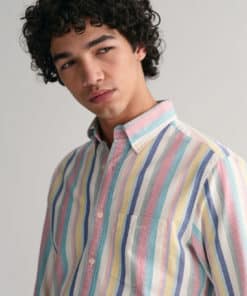 Gant Oxford Multi Stripe Shirt Multicolor