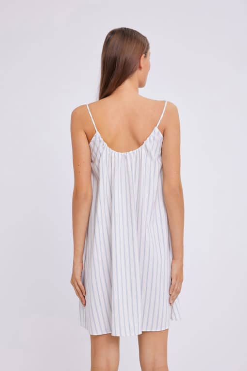 Envii Encala Dress Blue/Cream Stripe