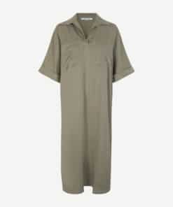 Samsoe & Samsoe Mina Long Dress Silver Sage