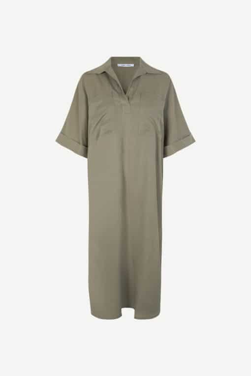 Samsoe & Samsoe Mina Long Dress Silver Sage