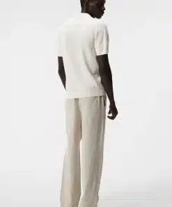 J.Lindeberg Rey Solid Polo Cloud White