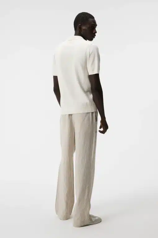 J.Lindeberg Rey Solid Polo Cloud White