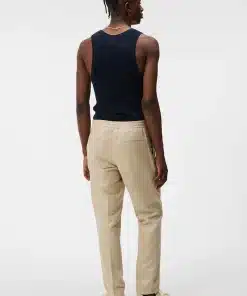 J.Lindeberg Baron Tencel Linen Pants Safari Beige
