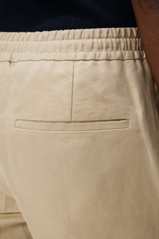 J.Lindeberg Baron Tencel Linen Pants Safari Beige
