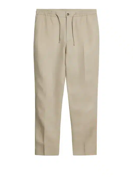 J.Lindeberg Baron Tencel Linen Pants Safari Beige