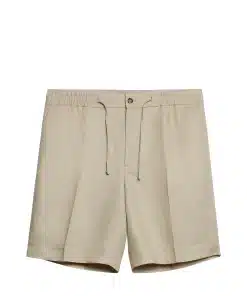 J.Lindeberg Baron Tencel Linen Shorts Safari Beige