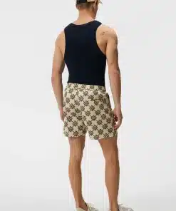 J.Lindeberg Banks Diamond JL Swim Trunks Safari Beige