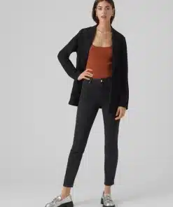 Vero Moda Liva Long Blazer Black