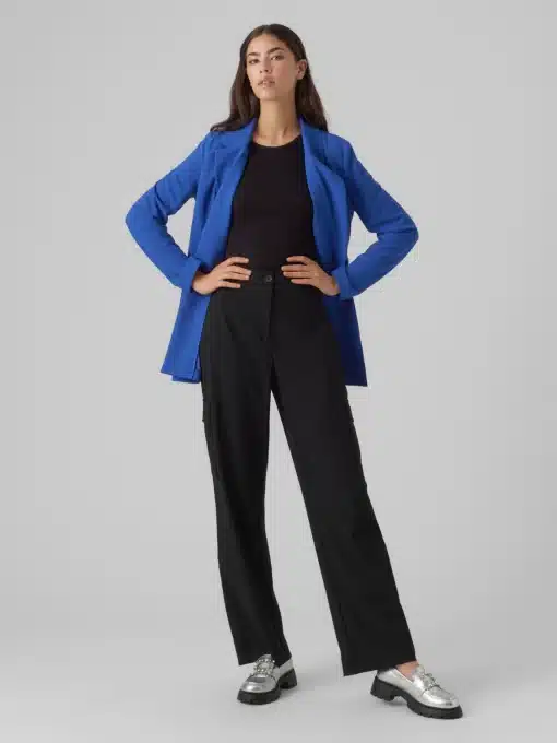 Vero Moda Liva Long Blazer Beaucoup Blue