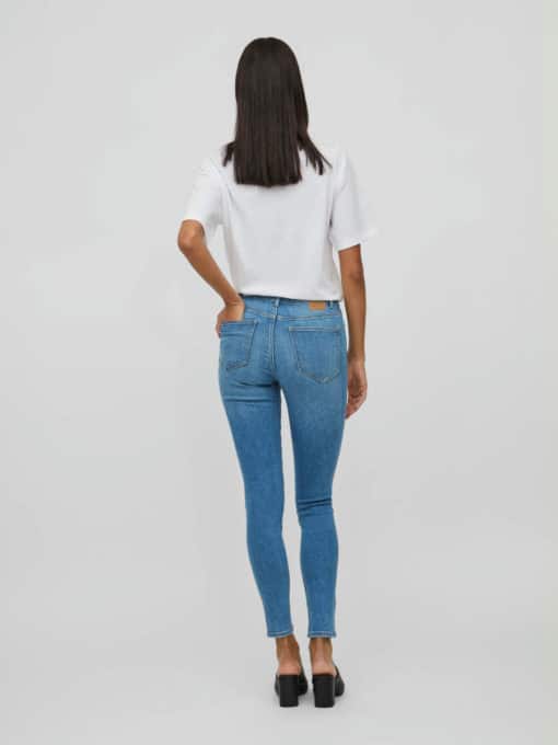 Vila Sarah Skinny Fit Jeans Medium Blue Denim