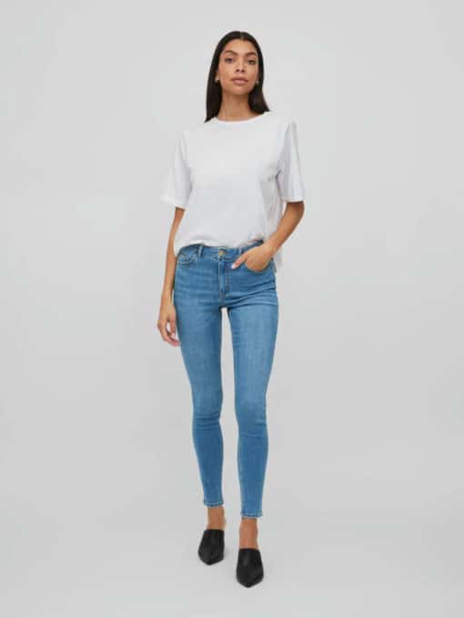 Vila Sarah Skinny Fit Jeans Medium Blue Denim