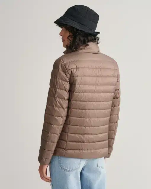 Gant Woman Light Down Jacket Desert Brown