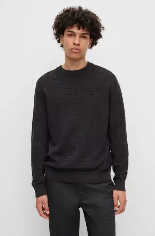 Hugo Stoppo Sweatshirt Black