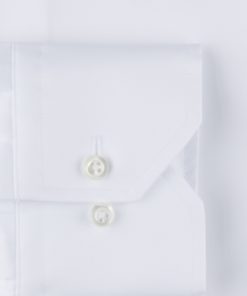 Stenströms White Twill Shirt Fitted Body