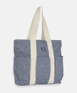 Dickies Hickory Icon Tote Bag Blue Hickory