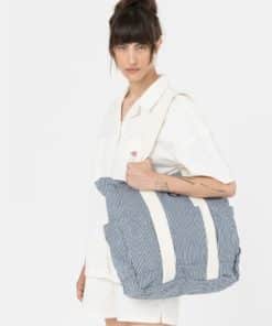 Dickies Hickory Icon Tote Bag Blue Hickory