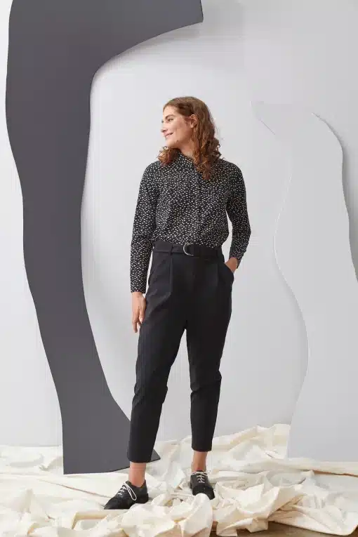 Papu Mini Beans Fitted Shirt Black