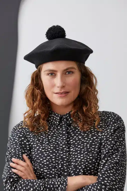 Papu Mini Beans Fitted Shirt Black