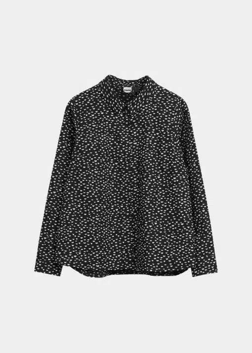 Papu Mini Beans Fitted Shirt Black