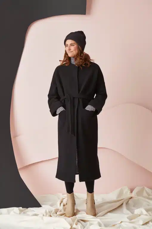 Papu Wool Jacket Solid Black