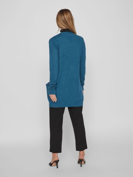 Vila Ril Open Cardigan Moroccan Blue