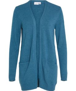 Vila Ril Open Cardigan Moroccan Blue