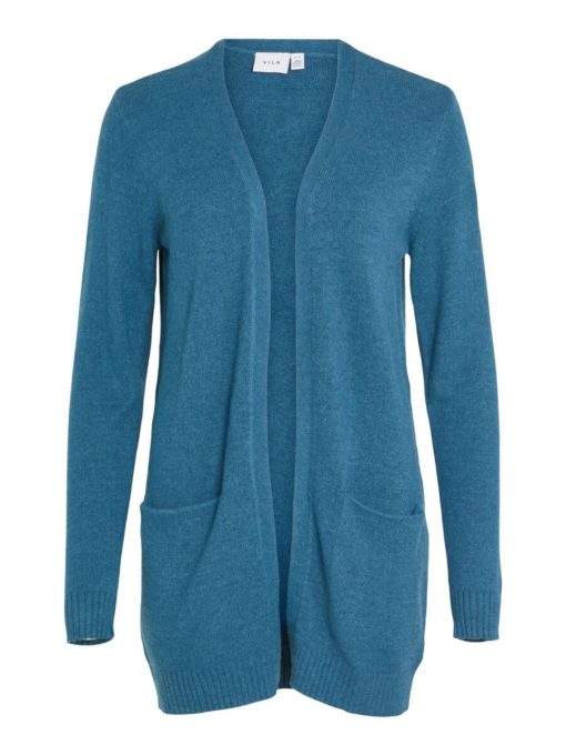 Vila Ril Open Cardigan Moroccan Blue