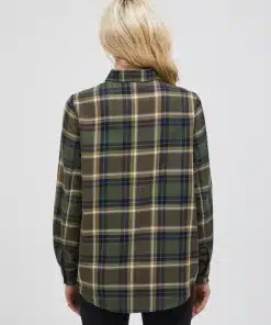 Peak Performance Cotton Flannel Shirt Women Check