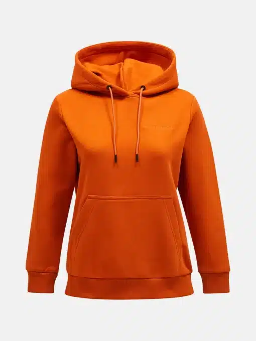 Peak Performance Original Small Logo Hood Gold Flame