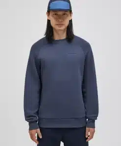 Peak Performance Original Small Logo Crew Men Ombre Blue