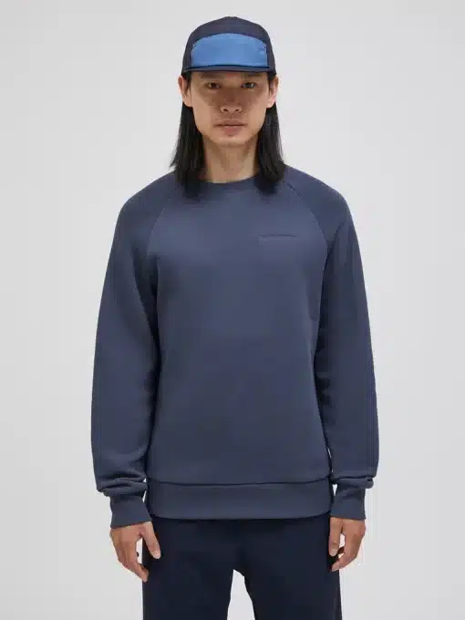 Peak Performance Original Small Logo Crew Men Ombre Blue