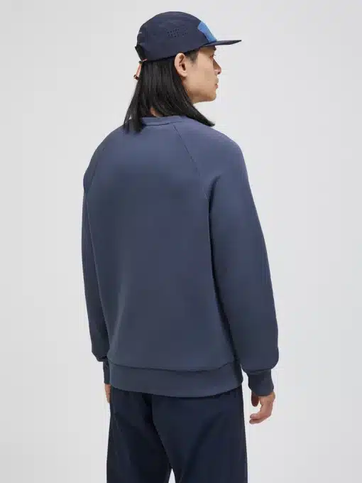 Peak Performance Original Small Logo Crew Men Ombre Blue