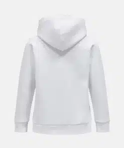 Peak Performance Original Small Logo Zip Hood Women Offwhite