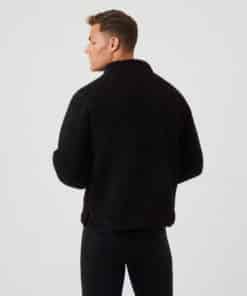 Björn Borg Centre Pile Fleece Jacket Black Beauty