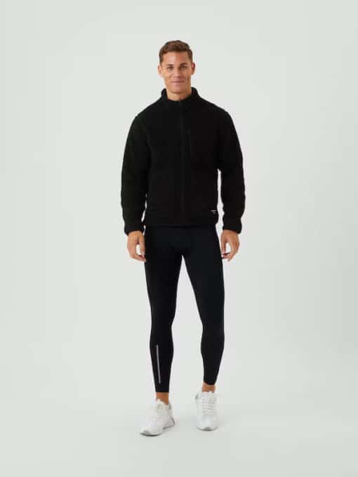 Björn Borg Centre Pile Fleece Jacket Black Beauty