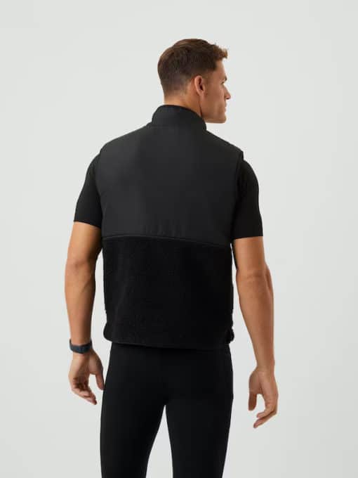 Björn Borg Centre Pile Fleece Vest Black Beauty