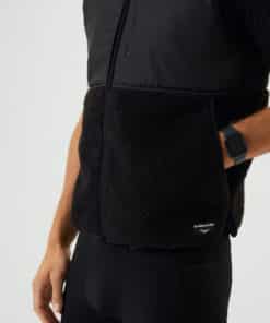Björn Borg Centre Pile Fleece Vest Black Beauty