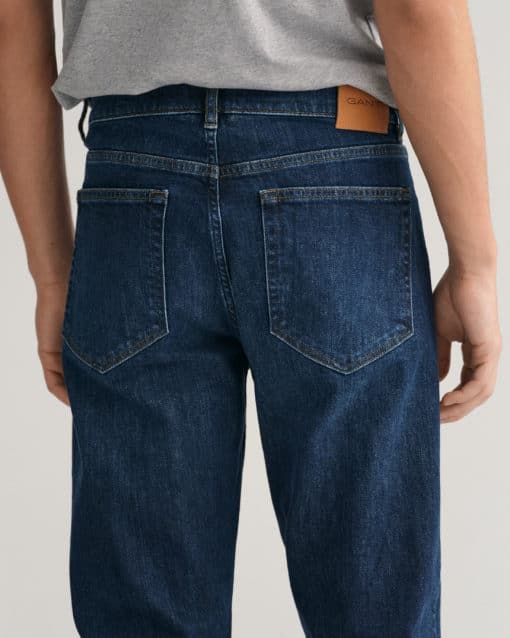 Gant Regular Jeans Dark Blue Worn In