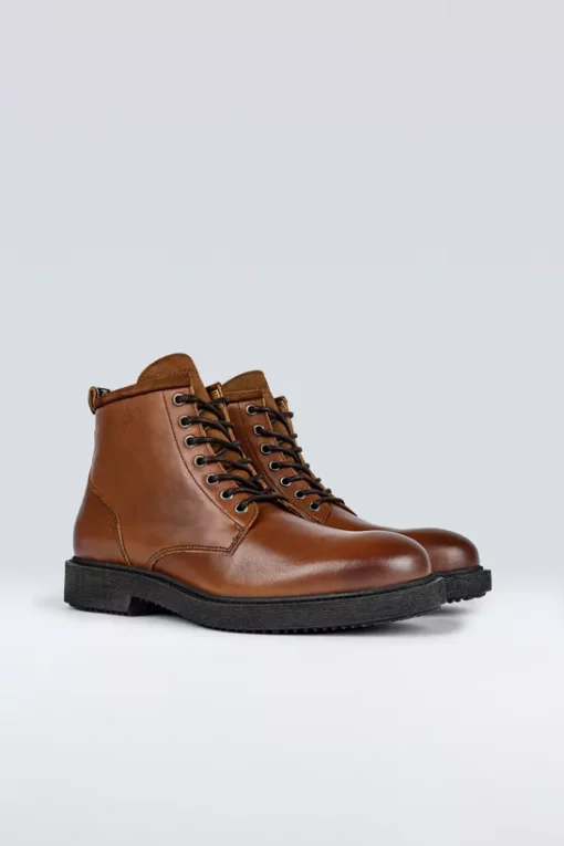 Sneaky Steve Texas Leather Shoe Cognac