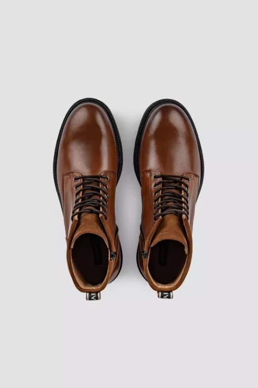 Sneaky Steve Texas Leather Shoe Cognac