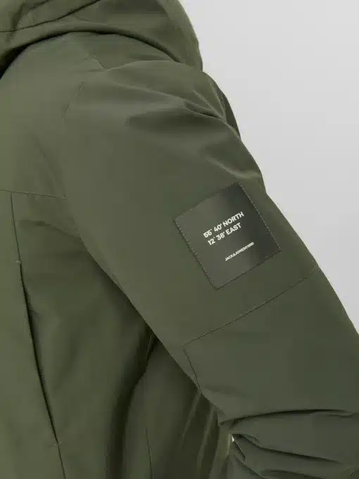 Jack & Jones JJerob Parka Jacket Green