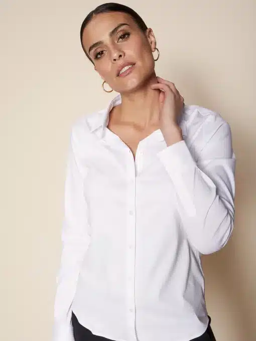 Mos MOsh Tina Jersey Shirt White