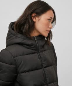 Vila Tate Puffer Jacket Black