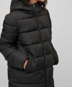 Vila Tate Puffer Jacket Black